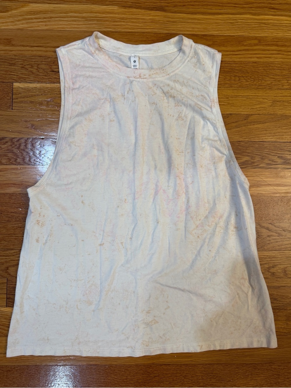 Lululemon All Yours Tank Top *Vitasea Cirrus Wash Lemon Sorbet Prosecco - Size 6